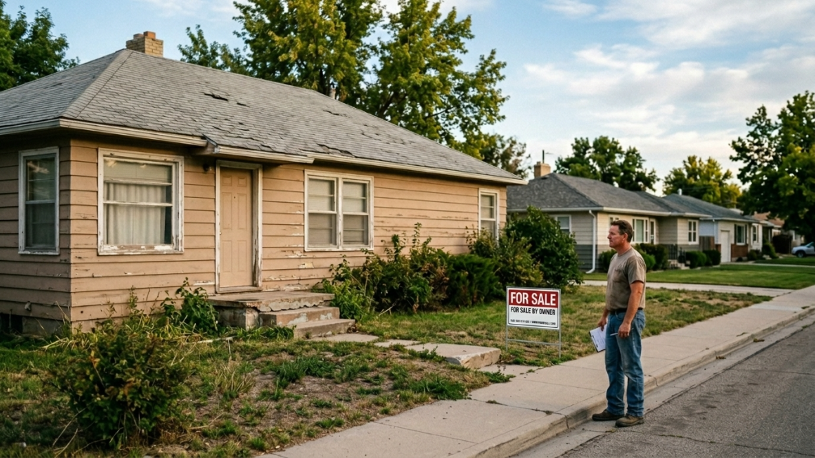 Homeowner selling house as-is without repairs
